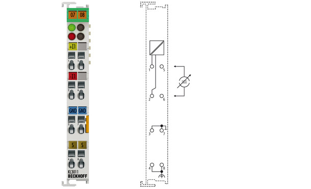 KL3011 | 1-channel analog input terminal 0 20 mA - фото 1 - id-p101664638