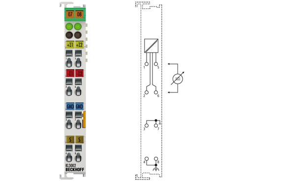 KL3002 | 2-channel analog input terminal -10 +10 V - фото 1 - id-p101664640