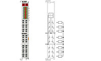 KL2809 | HD Bus Terminal, 16-channel digital output 24 V DC