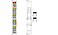 KL2535 | 2-channel pulse width current terminal ±1 A, 24 V DC