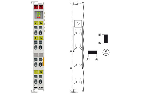 KL2531 | Stepper motor terminal 24 V DC, 1.5 A - фото 1 - id-p101664673