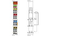 KL2212 | 2-channel digital output terminal 24 V DC with diagnostics