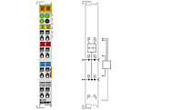 KL1512 | Up/down counter, 24 V DC, 1 kHz, 16 bit