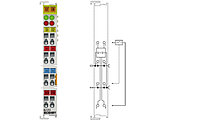 KL1212 | 2-channel digital input terminal 24 V DC with short-circuit protected sensor supply and diagnostics