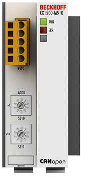 CX1500-M510 | CANopen master fieldbus connection