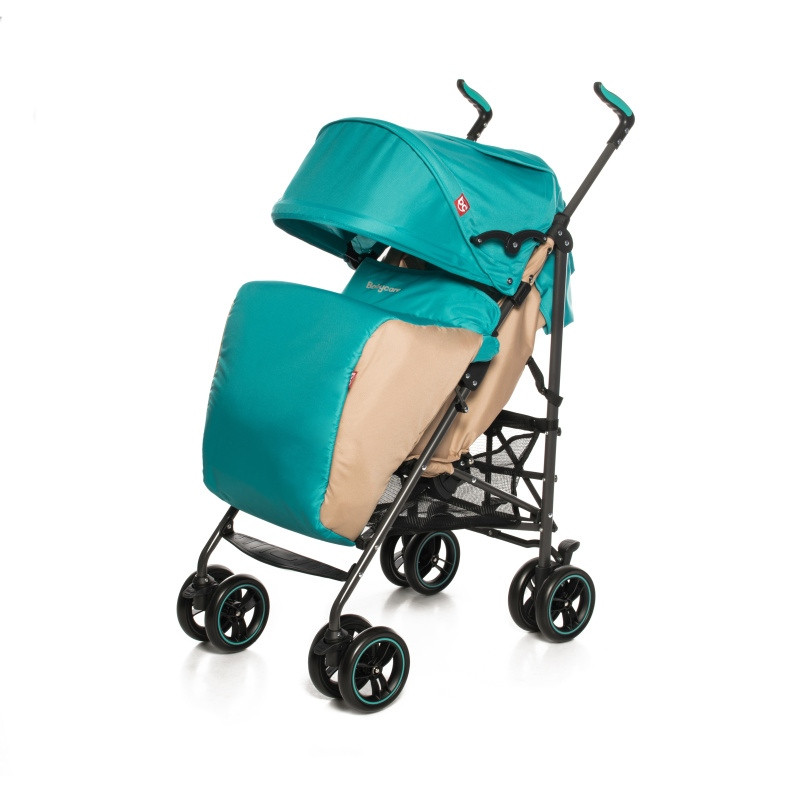 Детская прогулочная коляска-трость Baby Care City Style бирюза - фото 5 - id-p70279444