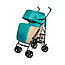 Детская прогулочная коляска-трость Baby Care City Style бирюза, фото 5