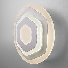 Настенный светодиодный светильник 90117/2 белый Siluet Eurosvet, фото 3