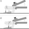 Щипцы для системы выравнивания плитки 20-70мм  Vorel 04699, фото 2