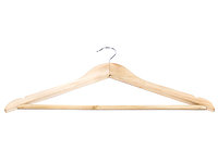 Вешалка-плечики для одежды деревянные, 44,5 см.