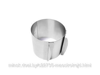 FISSMAN Регулируемое кулинарное кольцо 8-16 см круглое - фото 1 - id-p101533139