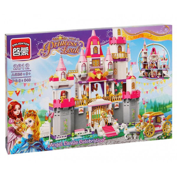 Конструктор Enlighten (Brick) 2612 Princess Leah Замок принцессы 938 деталей