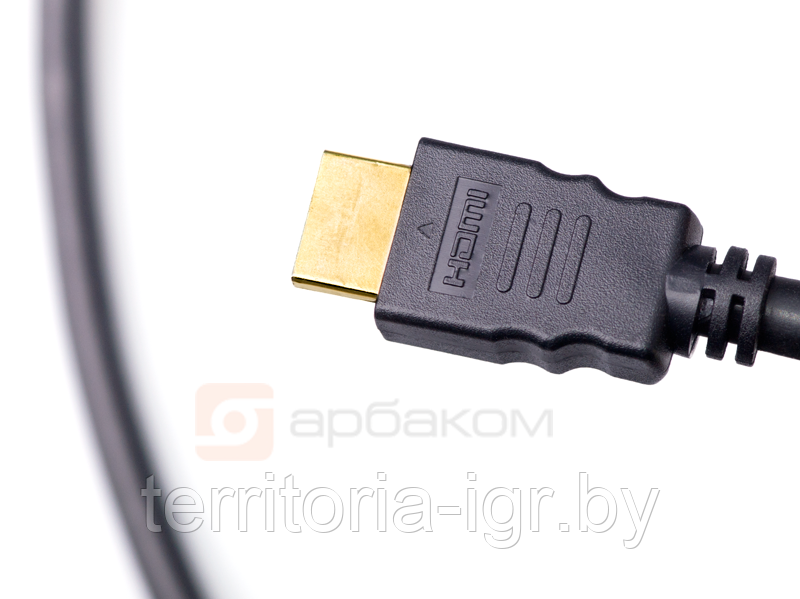 Кабель 4K UHD HDMI на HDMI 3.0м, с ферритами (Полная распайка),пластик-золото АРБАКОМ 2.0 версия - фото 3 - id-p101721629