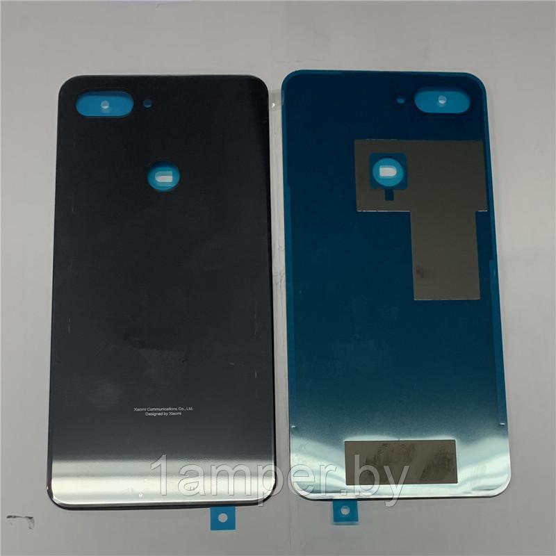 Задняя крышка Original для Xiaomi Mi8Lite Черная, синяя - фото 1 - id-p100422015