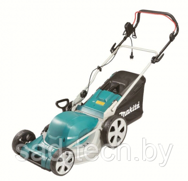Газонокосилка электрическая MAKITA ELM 4621 (1800 Вт, самоходная, шир. 460 мм, выс. 20-75 мм, стальн. корпус,, фото 2