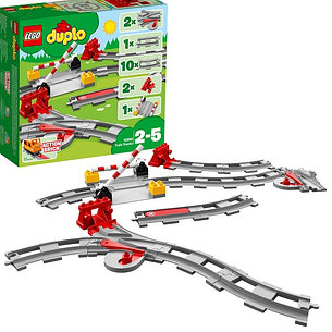 LEGO DUPLO 10882 Конструктор Лего Дупло Рельсы и стрелки, фото 2