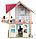 4103 Дом для кукол, деревянный,  ECO TOYS Modern, кукольный домик, 2 этажа, фото 2