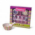FISSMAN Праздничный набор для выпечки кексов (24 формочки 50*40 мм+ 24 шпажки)
