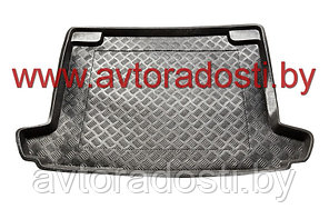 Коврик в багажник для Renault Clio GrandTour (08-13) универсал / неутоп. пол багаж. (Rezaw-Plast PE)