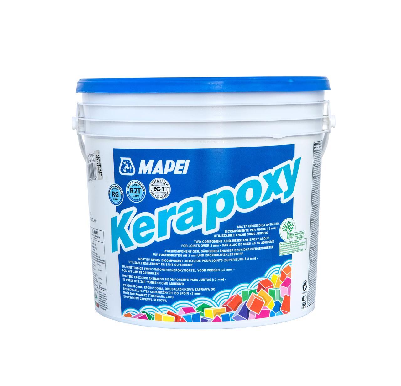 Фуга MAPEI эпоксид. KERAPOXY 5 кг - фото 2 - id-p101753654