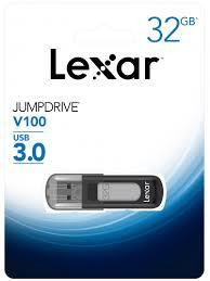 USB 3.0 Lexar 32GB JumpDrive V100 (LJDV100-32GABEU) - фото 2 - id-p101757547