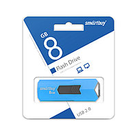 USB Smartbuy 8GB STREAM Blue (SB8GBST-B)