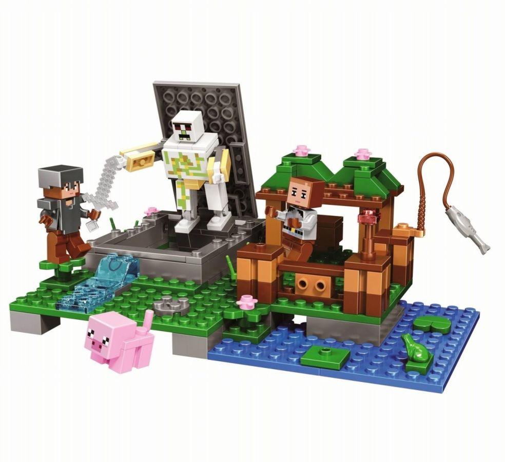 Конструктор BELA Minecraft 10962 Голем на ферме (Аналог LEGO Minecraft 219 д - фото 2 - id-p101771108
