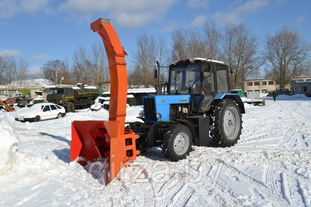 Роторный снегоочиститель на МТЗ-82 EM-800-01(02) с гидроприводом - фото 3 - id-p101774995