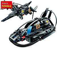 3361 Конструктор Decool "Корабль и самолет", 2 в 1, 170 деталей, аналог LEGO Technic