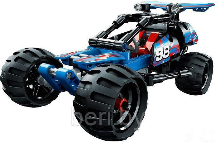 3411 Конструктор Decool "Внедорожник", 160 деталей, аналог LEGO Technic 42010 - фото 3 - id-p101776895