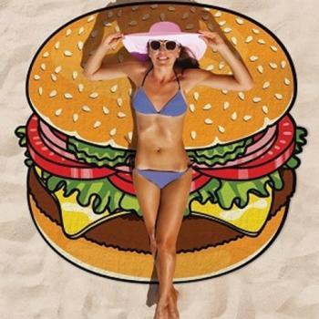 Пляжное покрывало - парео Гамбургер - фото 3 - id-p101780412