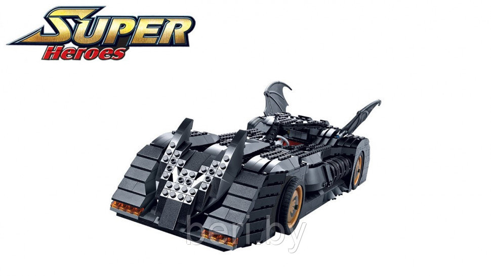 7116 Конструктор Decool "Супергерои Бэтмобиль", 1045 деталей, аналог Lego Super Heroes Batman - фото 2 - id-p101796721