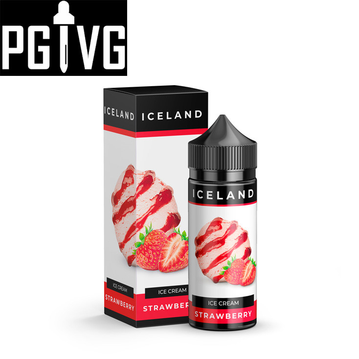 Жидкость Iceland Strawberry