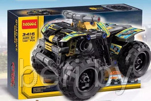 3416 Конструктор Decool "Квадроцикл", 148 деталей, аналог Lego Technic 42034