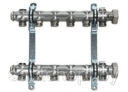 Коллектор для радиаторного отопления Kermi x-net HKA 1" для 8 контуров