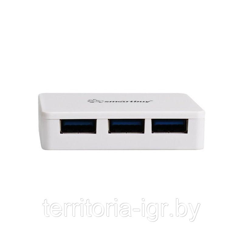 Разветвитель USB Hub 3.0 (4 порта) SBHA-6000-W Smartbuy - фото 3 - id-p101803779