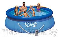 Надувной бассейн Intex Easy Set 28146/56932 366x91 см + фильтр-насос, картриджный фильтр