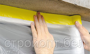 Укрывной материал (плёнка) для фасада с армирующей лентой CQ UVX Folie, 0,55 м х 14 м, Германия, фото 2