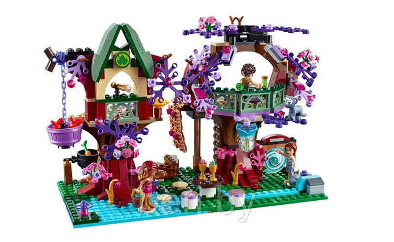 10414 Конструктор Bela Elves "Дерево Эльфов", 507 деталей, аналог Lego Elves 41075 - фото 5 - id-p101810251