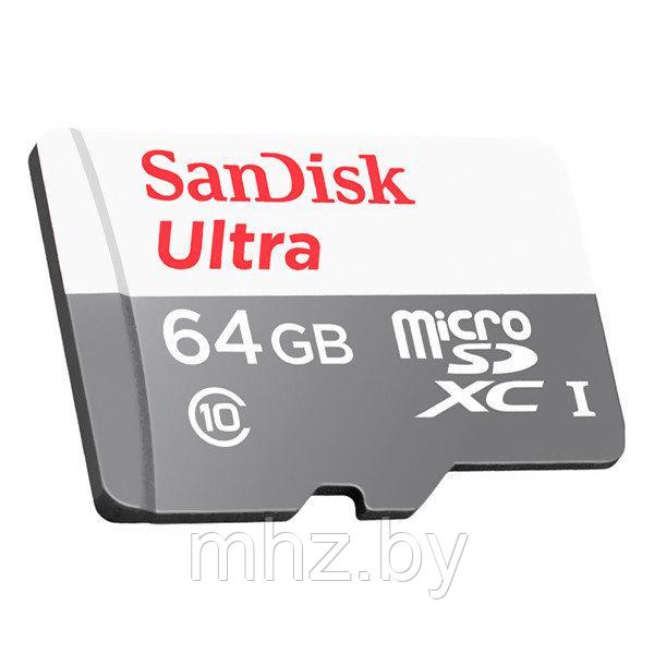 SD карта SanDisk Ultra SDSQUNS-064G-GN3MN 64 Гб UHS-I, Class 10