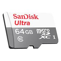 SD карта SanDisk Ultra SDSQUNS-064G-GN3MN 64 Гб UHS-I, Class 10