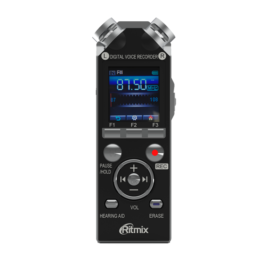 Цифровой диктофон Ritmix RR-989 8GB