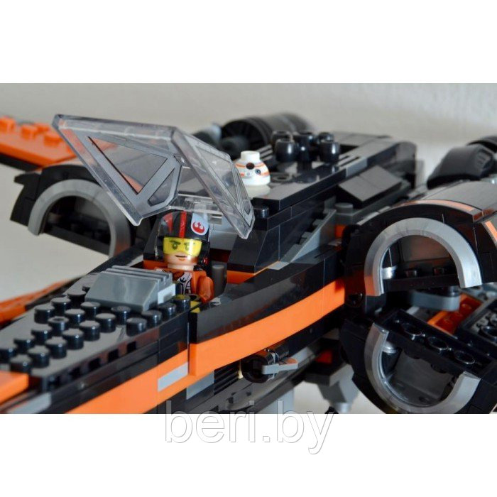 10466 Конструктор Bela "Звездные войны. Истребитель X-wing T - 70", 742 детали, аналог Lego Star Wars - фото 2 - id-p101835361