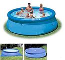 Детский надувной круглый бассейн Intex арт. 28144, размер 366*91 см для детей и взрослых большой, фото 3
