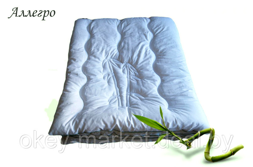 Подушка Бамбук  Аллегро "BAMBOO PREMIIUM " 50х70.Чехол бамбуковая ткань., фото 2