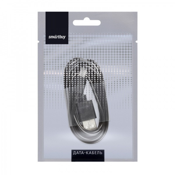 Кабель USB - MicroUSB Smartbuy Ik-12c, 1,2 м, черный (Для подзарядки геймпада) - фото 1 - id-p101876284