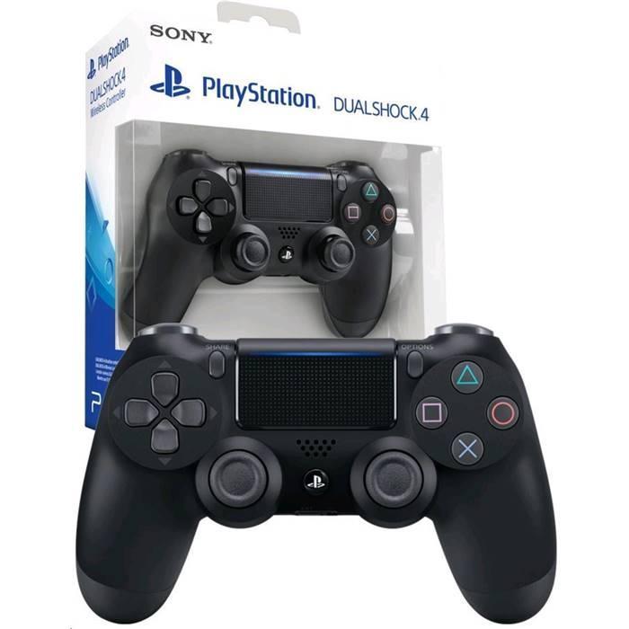 Беспроводной геймпад DualShock 4 Wireless Controller V2 (PS4, копия), антрацитовый черный - фото 2 - id-p101878385