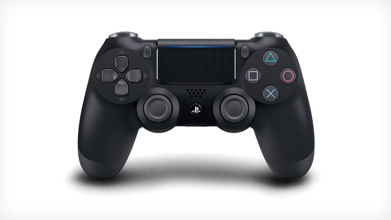 Беспроводной геймпад DualShock 4 Wireless Controller V2 (PS4, копия), антрацитовый черный - фото 5 - id-p101878385