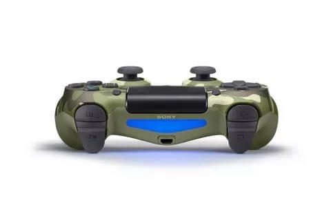 Беспроводной геймпад DualShock 4 Wireless Controller V2 (PS4, копия), зеленый камуфляж - фото 2 - id-p101878450