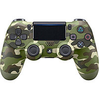 Беспроводной геймпад DualShock 4 Wireless Controller V2 (PS4, копия), зеленый камуфляж